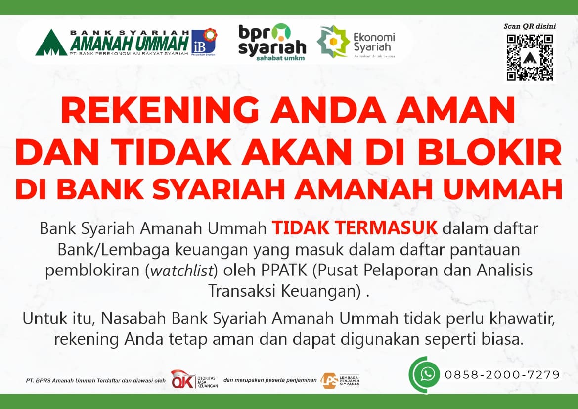PENGUMUMAN A4 PPATK